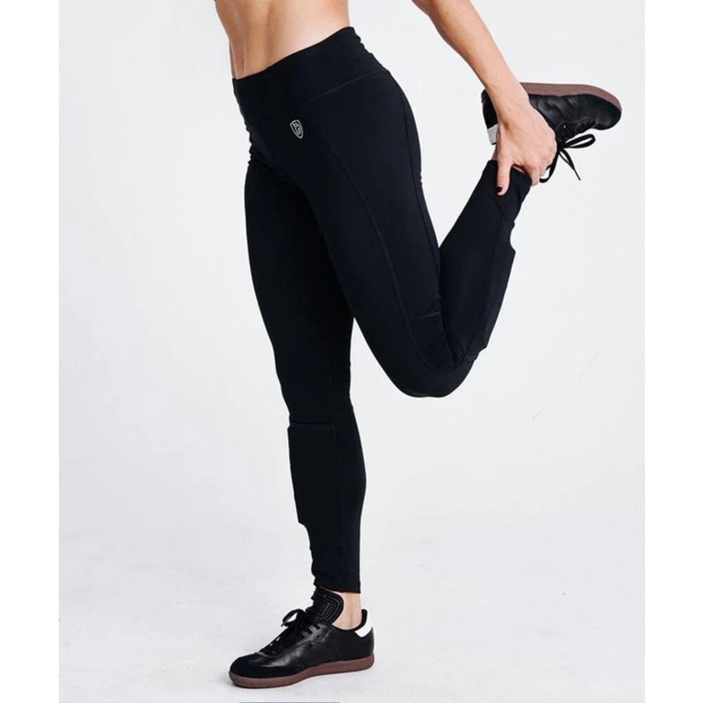 Goal Five Womens size XL Combo Soccer Tight With Shin Guard Pocket Leggings NWOT